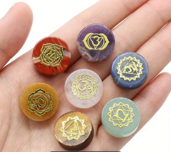 Cristais Símbolos dos Chakras - Image 3