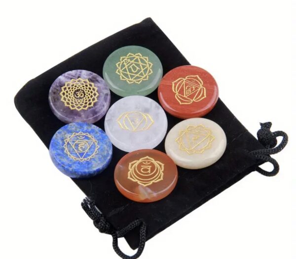 Cristais Símbolos dos Chakras - Image 2