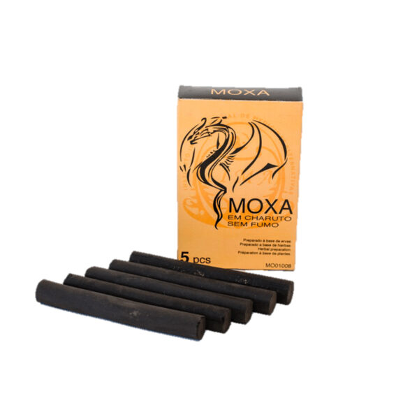 Moxa em charuto sem fumo (5 uni)